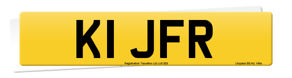 Registration number K1 JFR